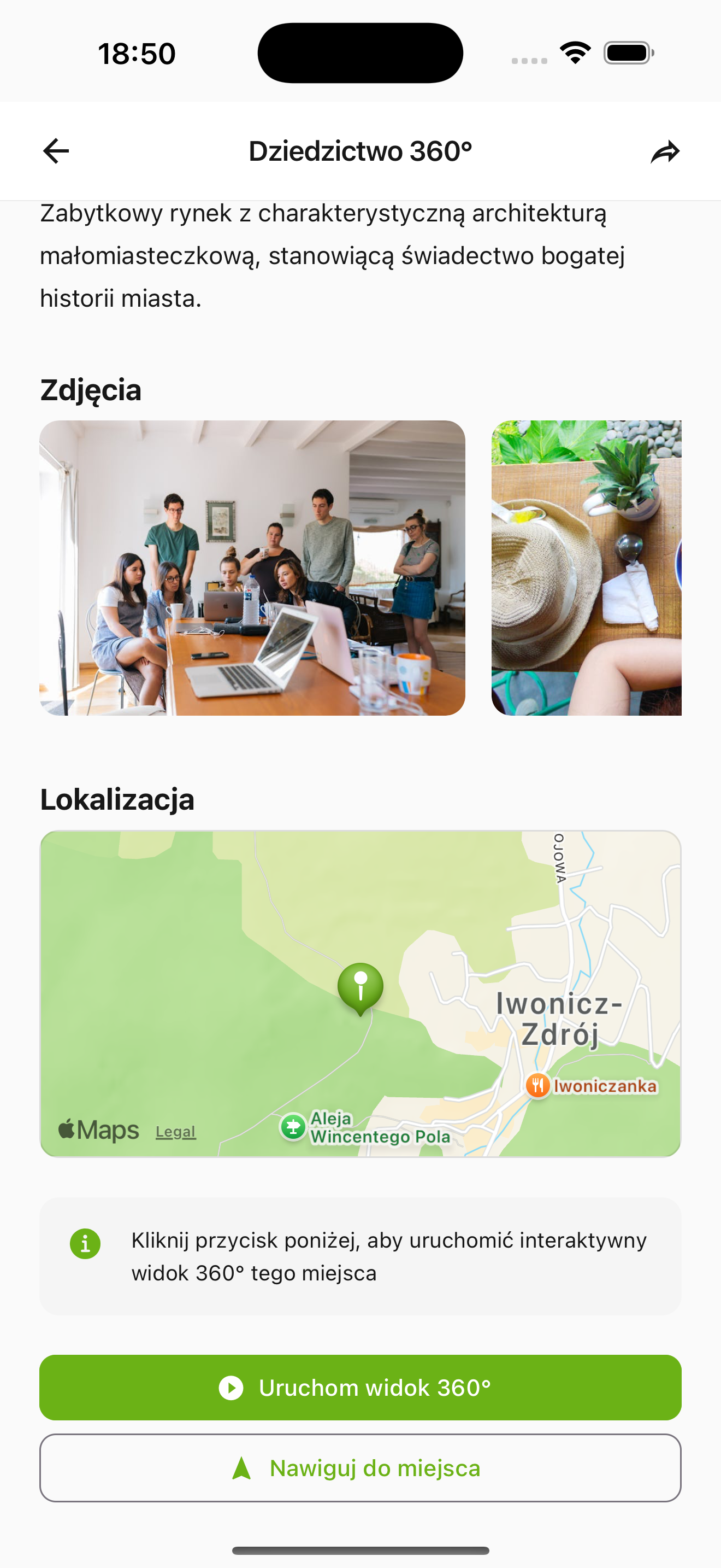 Iwonicz – szczegóły